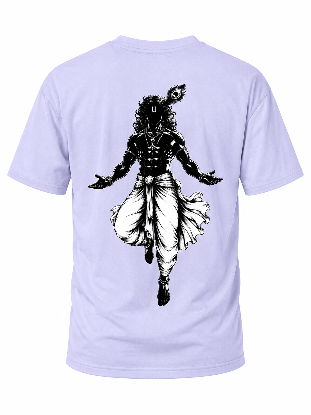 Krishna back design