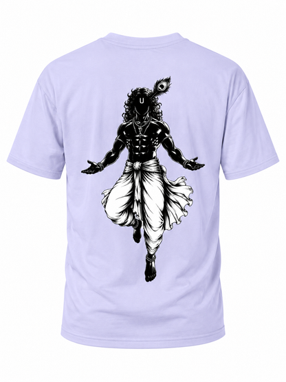 Krishna back design