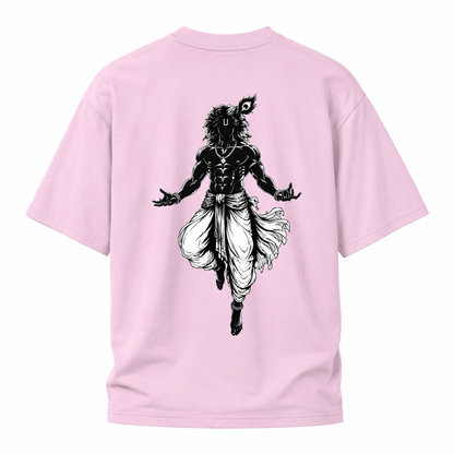 Krishna back design